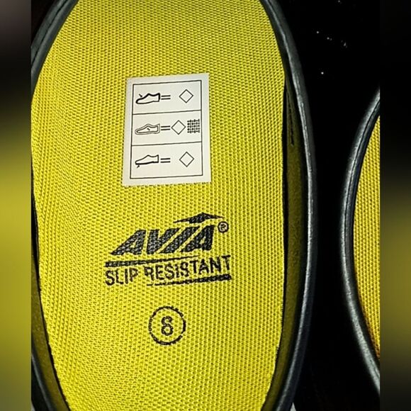 Avia Flame Slip Resistant Clogs for Women, Slip On Work Shoes Size 8 - Picture 7 of 13